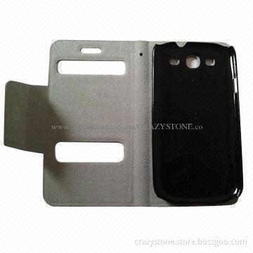 Wallet PU leather cover for iPhone 4/4S